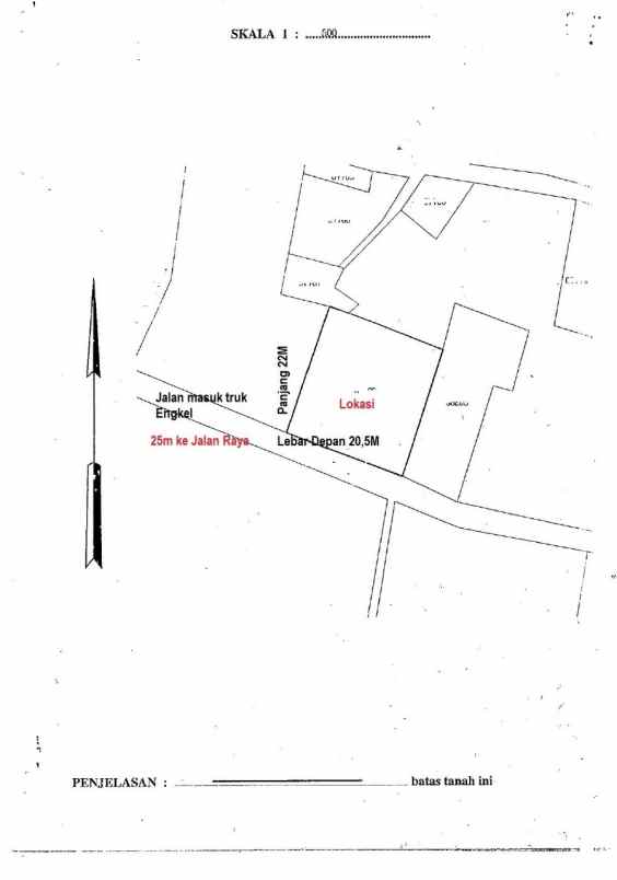 dijual tanah cibubur