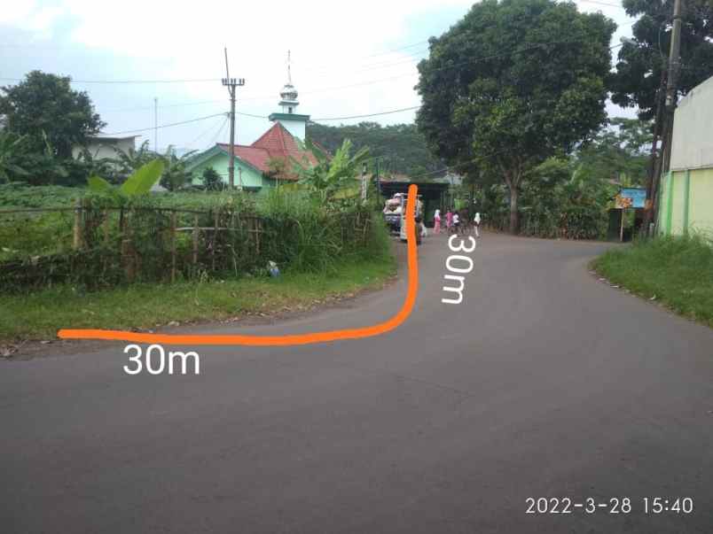 dijual tanah cimahpar bogor utara kota