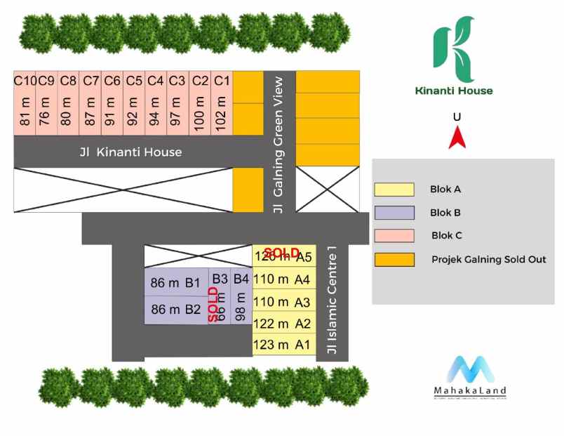 dijual tanah cluster jatihandap