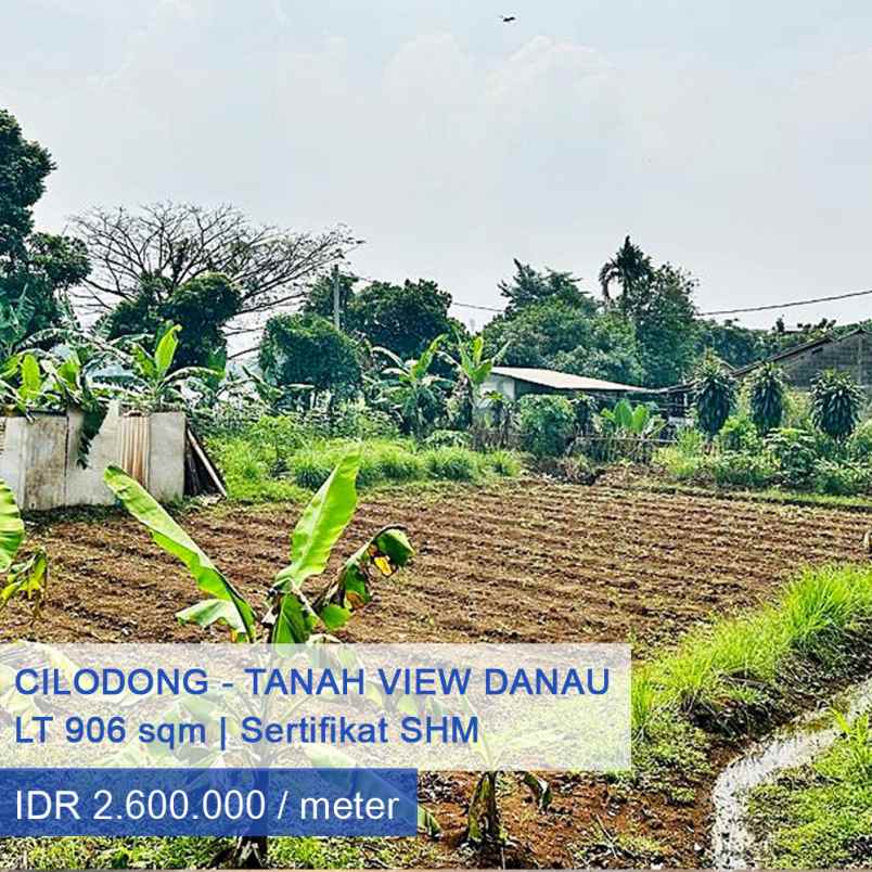 dijual tanah danau cilodong depok