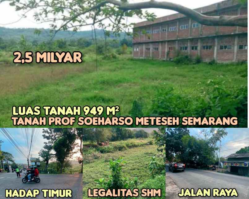 dijual tanah di meteseh tembalang semarang