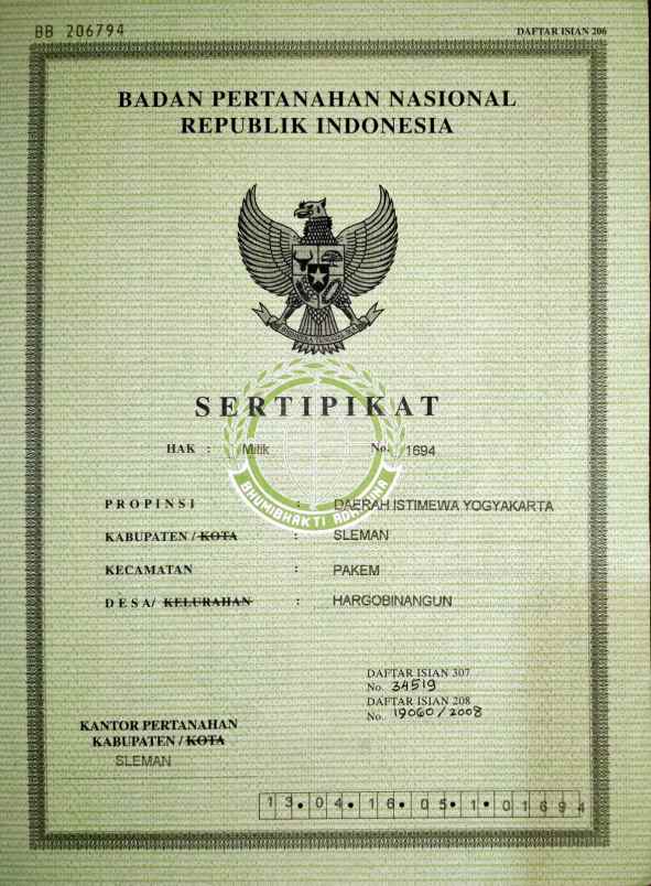 dijual tanah dijual tanah di kaliurang