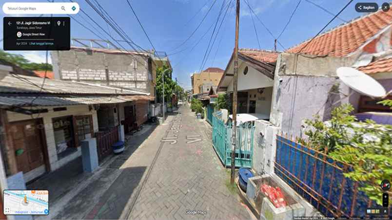 dijual tanah jagir sidoresmo gang vi