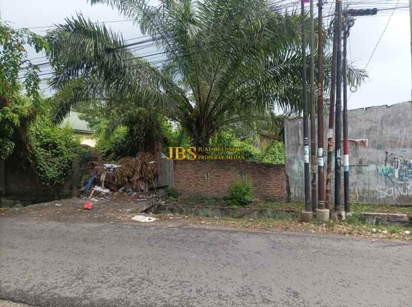 dijual tanah jalan mesjid taufiq medan perjuangan