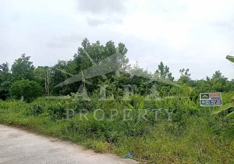 dijual tanah jalan perdana