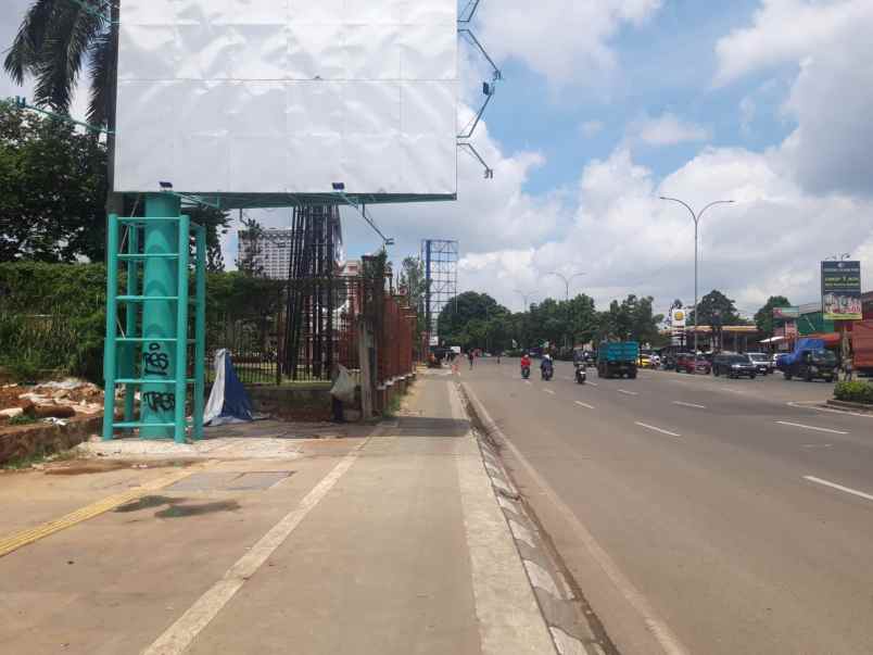 dijual tanah jalan raya boulevard rawa