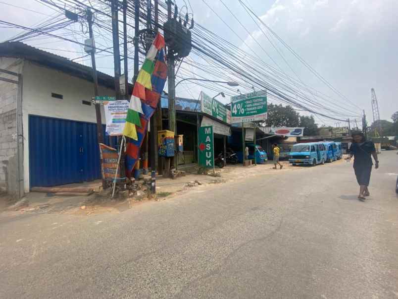 dijual tanah jalan raya cipayung