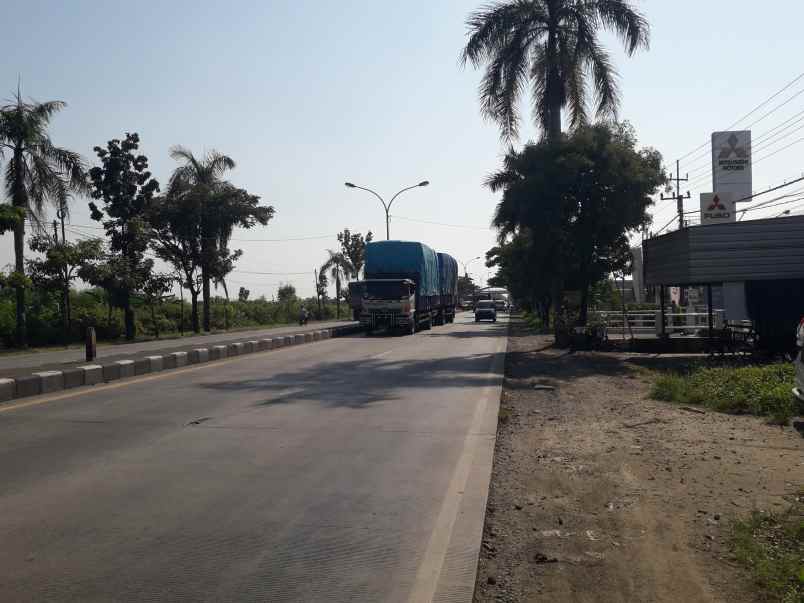 dijual tanah jalan raya gresik babat