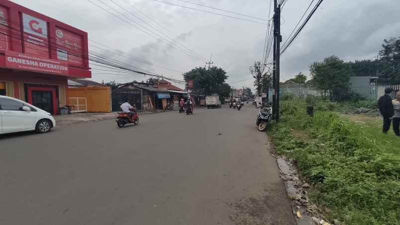 dijual tanah jalan raya sukahati