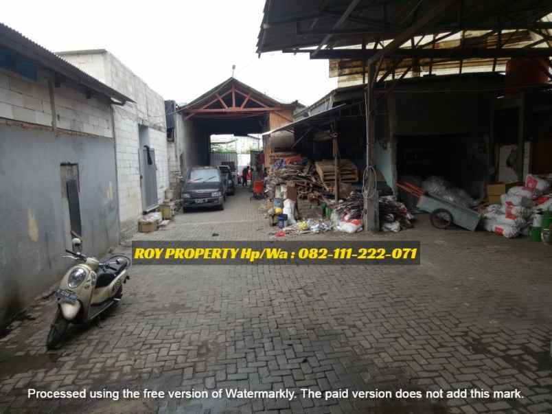 dijual tanah jl akses marunda cilincing