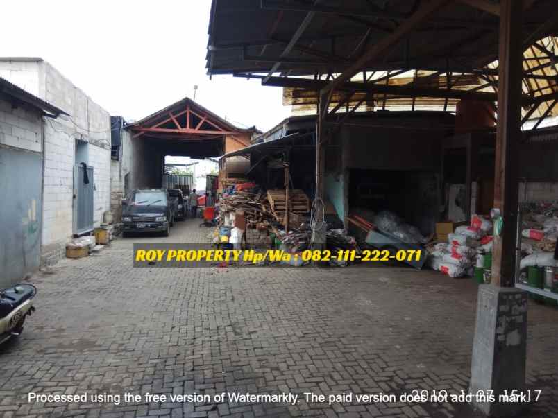 dijual tanah jl akses marunda cilincing