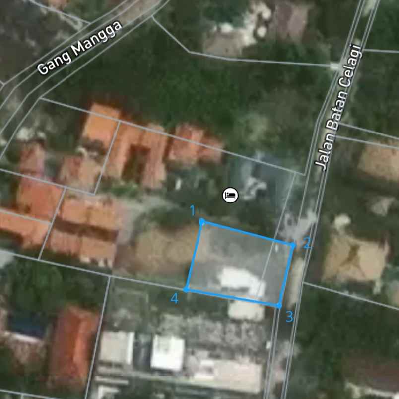 dijual tanah jl batan celagi