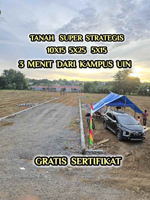 dijual tanah jl h m yasin limpo