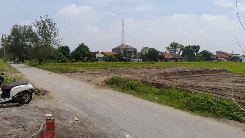 dijual tanah jl jogja solo