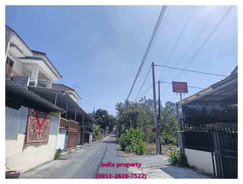 dijual tanah jl kaliurang km 9