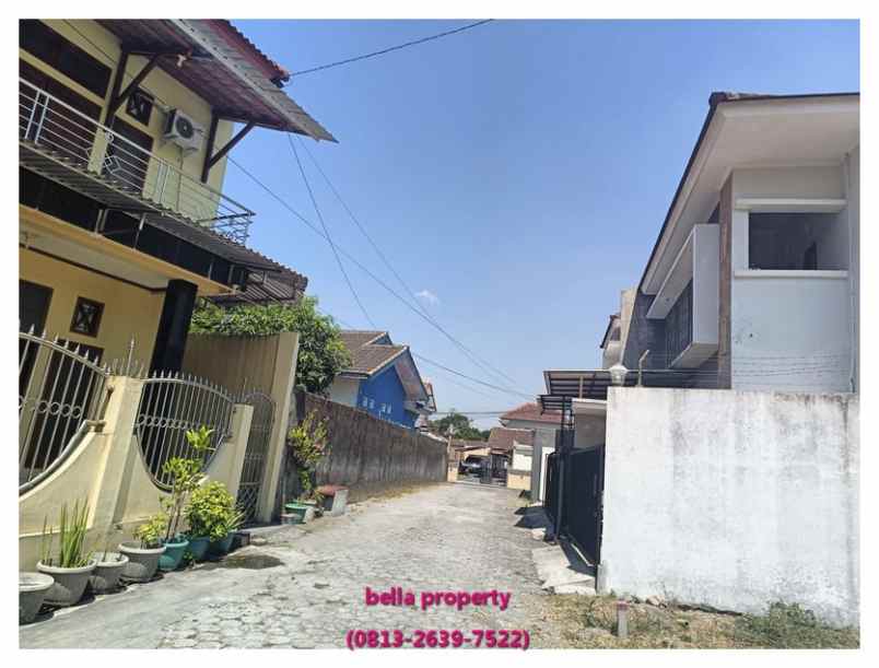 dijual tanah jl kaliurang km 9