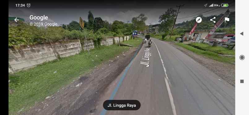 dijual tanah jl lingga raya lawang