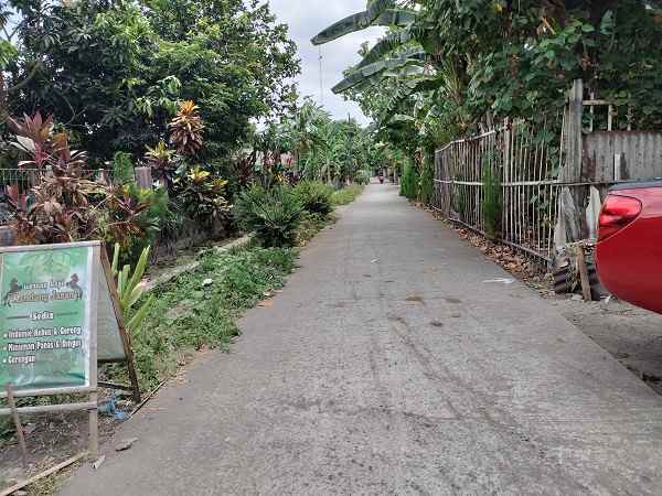 dijual tanah jl pacar ngentak lor