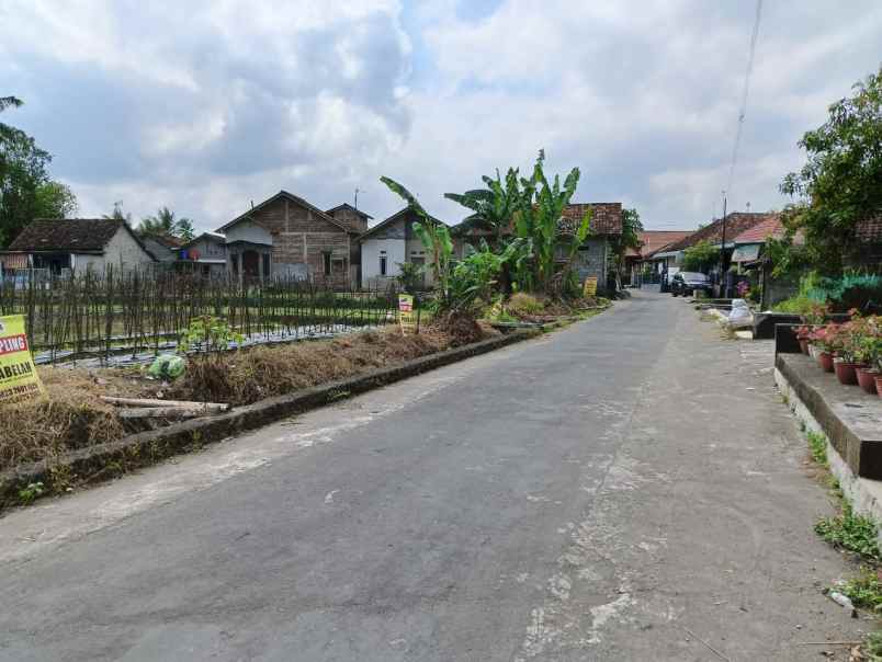 dijual tanah jl raya borobudur pd