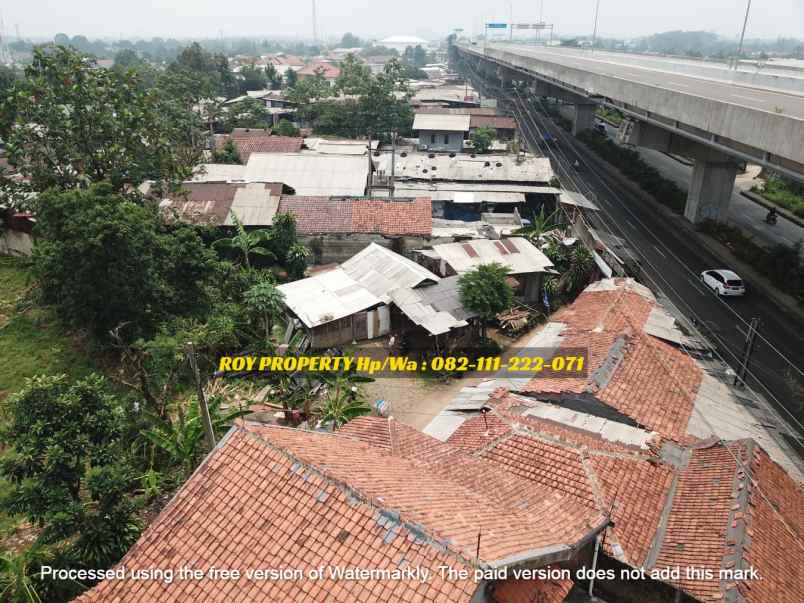 dijual tanah jl sholeh iskandar kayu