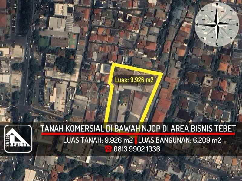 dijual tanah jl tebet raya tebet