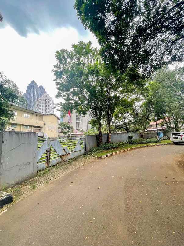 dijual tanah jl widya chandra kebayoran