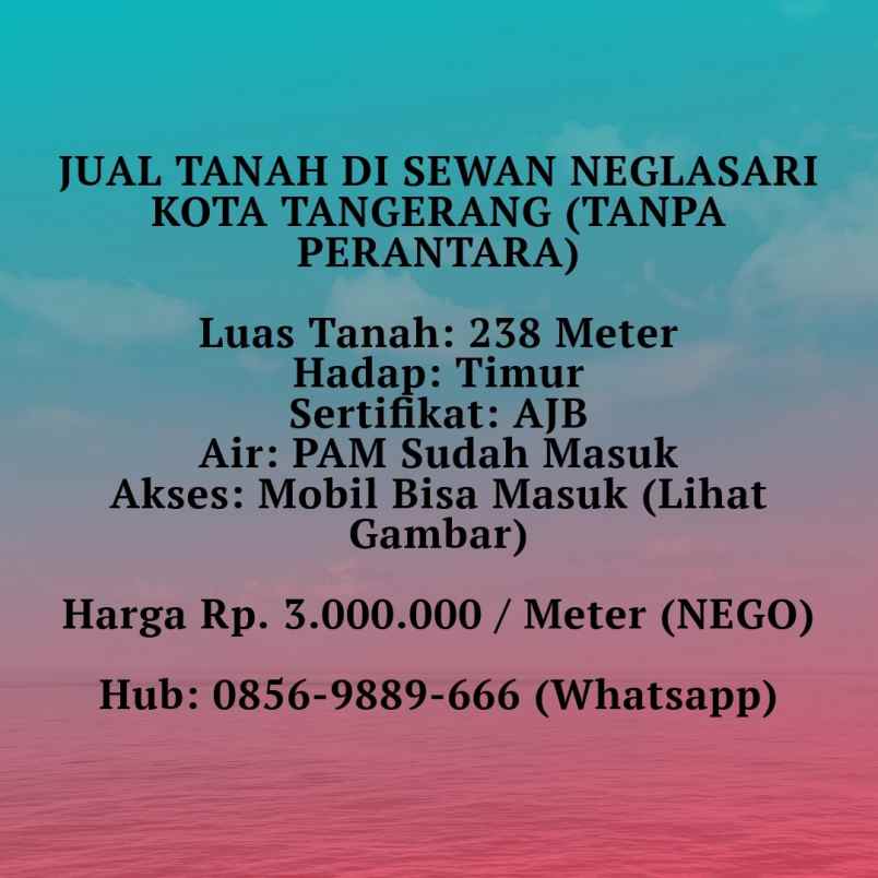 dijual tanah jln iskandar muda gang utama i