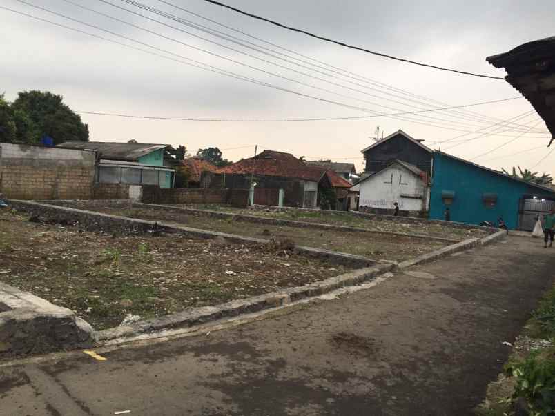 dijual tanah kavling di jl kap yusuf tamansari bogor