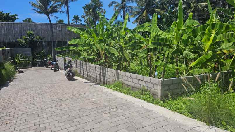 dijual tanah komersil lingkungan villa canggu berawa