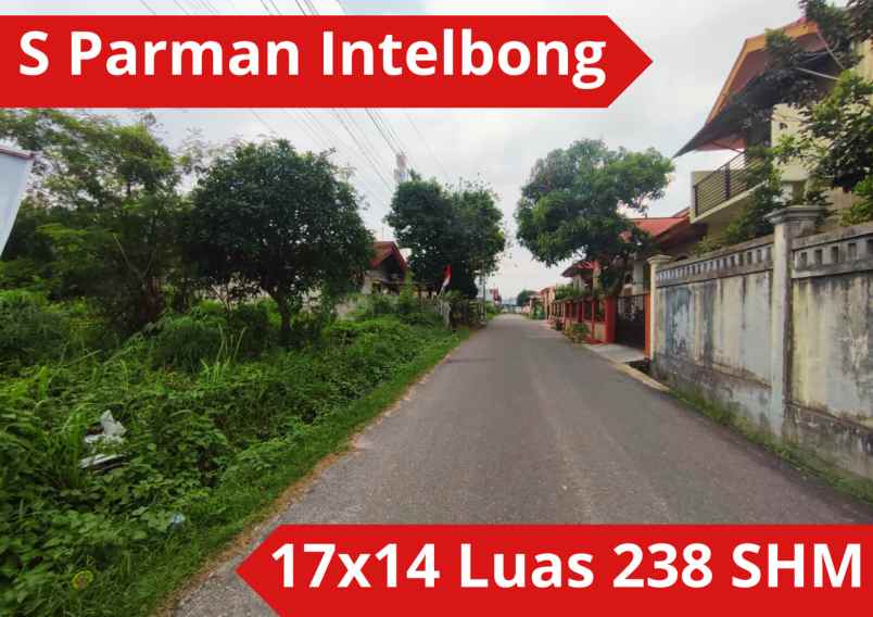 dijual tanah kosong lokasi intelbong