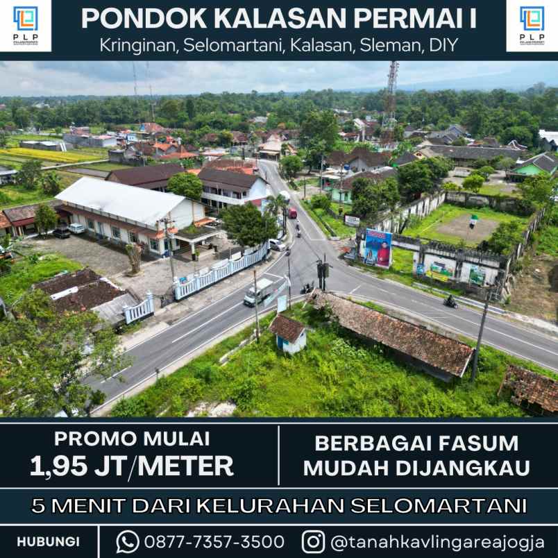 dijual tanah kringinan selomartani