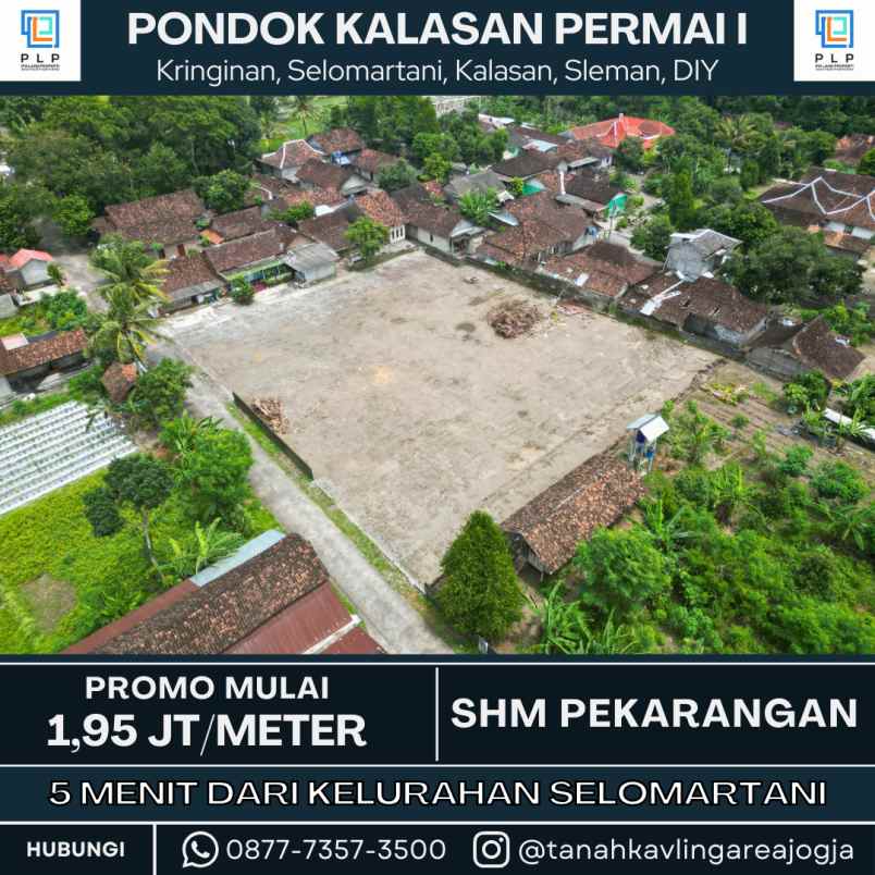 dijual tanah kringinan selomartani