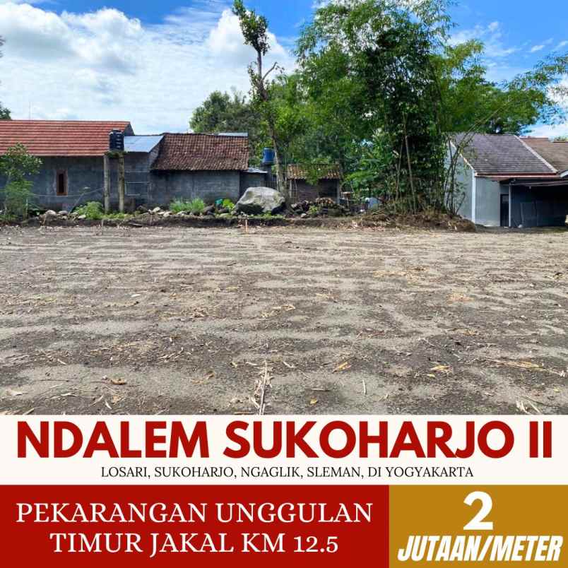 dijual tanah losari sukoharjo ngaglik