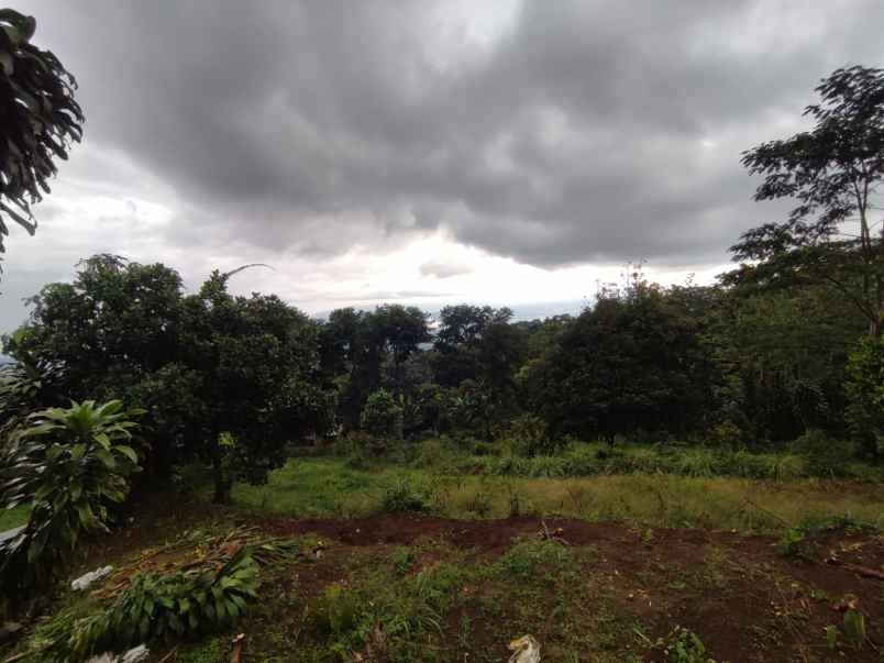 dijual tanah murah bist view gunung salak