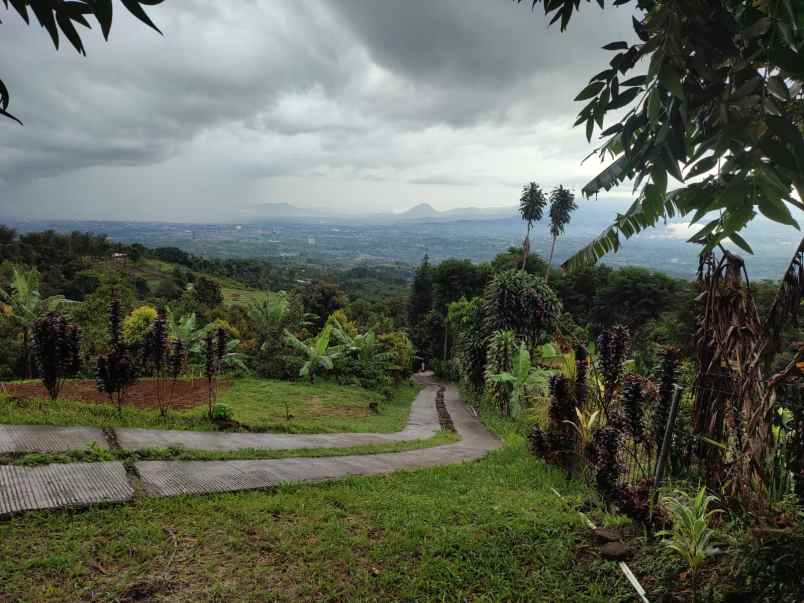 dijual tanah murah bist view gunung salak