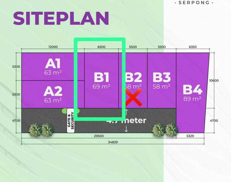 dijual tanah pamulang