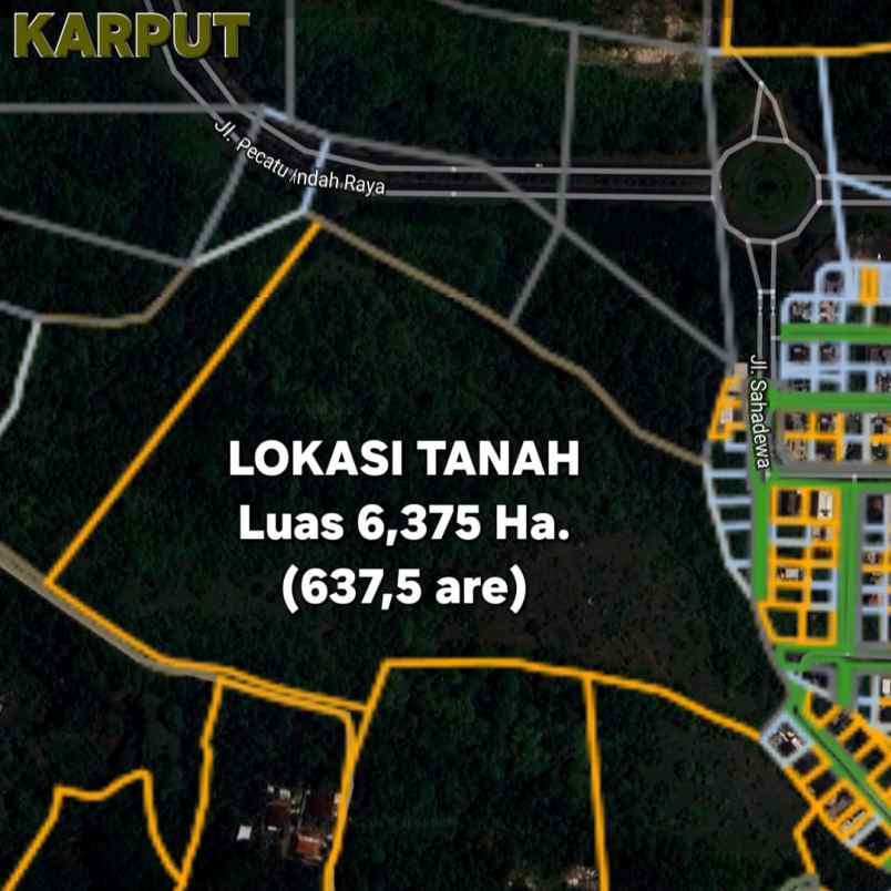 dijual tanah pecatu indah raya