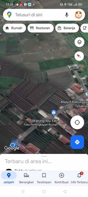 dijual tanah pinggir jalan