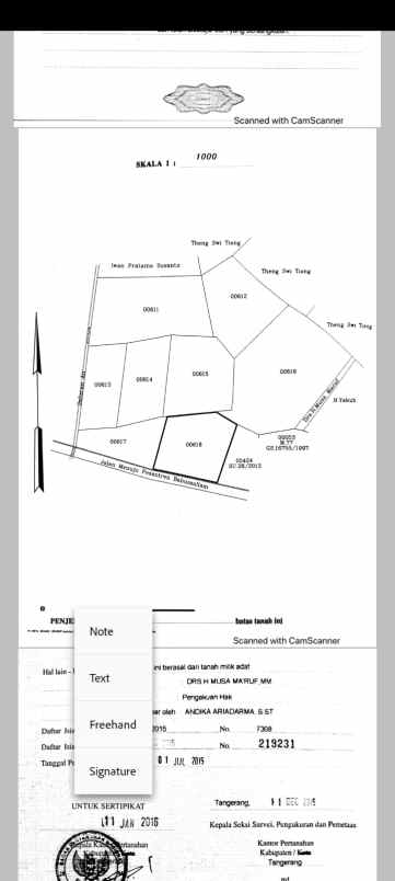 dijual tanah pinggir jalan