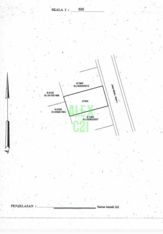 dijual tanah pondok indah jakarta selatan