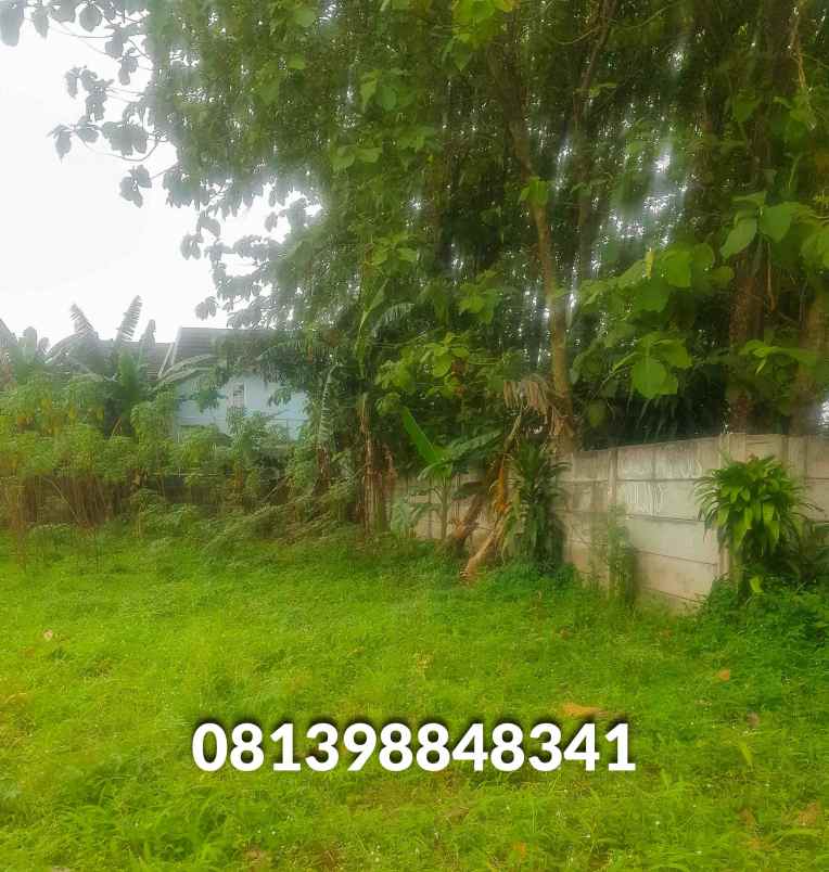 dijual tanah rawakalong kec gn sindur