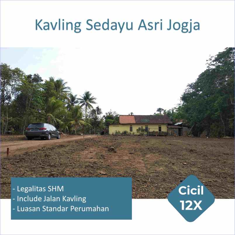 dijual tanah sedayu bantul