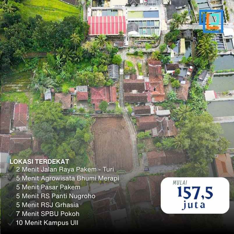 dijual tanah sempu barat rs grhasia