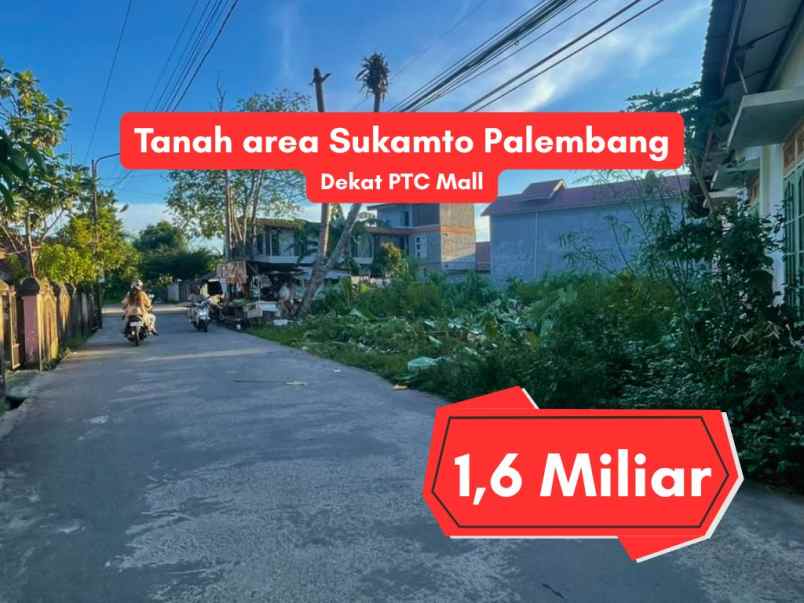 dijual tanah sukamto lr masjid