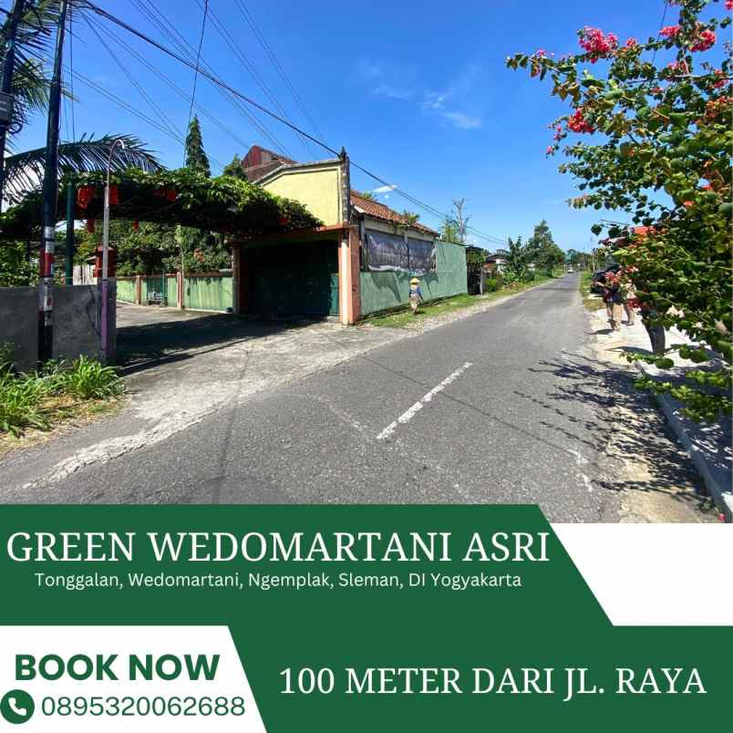 dijual tanah tonggalan wedomartani