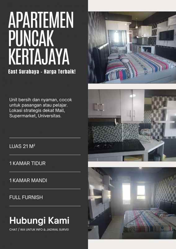 disewakan apartemen jl raya kertajaya indah