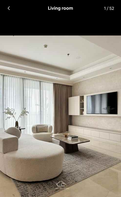 disewakan apartemen senayan