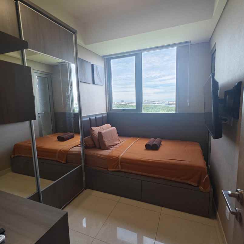 disewakan apartment name gold coast pik