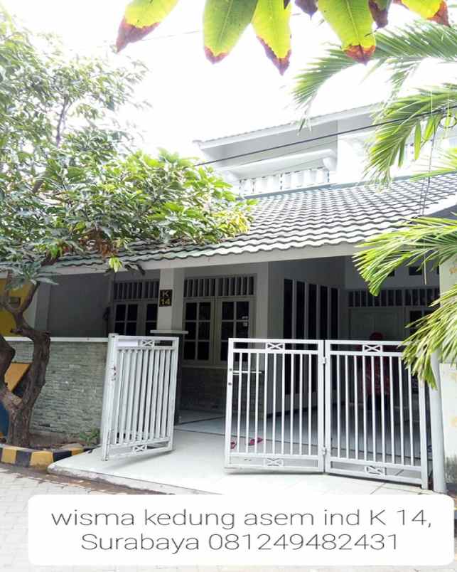 disewakan rumah jl wisma kedung asem indah