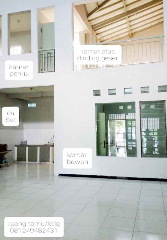 disewakan rumah jl wisma kedung asem indah